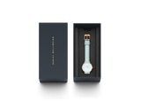 Daniel Wellington Petite 28 mm Blue Dial Women Analogue Watch  DW00100635
