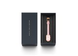 Daniel Wellington Mother of Pearl Pink Dial Women Analogue Watch  DW00100636