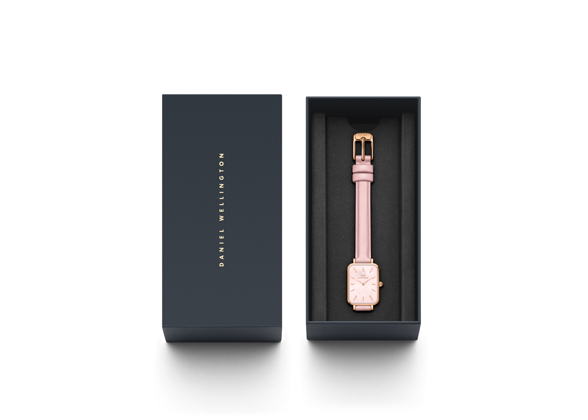 Daniel Wellington Mother of Pearl Pink Dial Women Analogue Watch  DW00100636