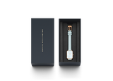 Daniel Wellington Mother of Pearl Blue Dial Women Analogue Watch  DW00100638