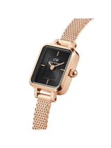 Daniel Wellington Quadro 15.4x18.2mm Black Dial Women Analog Watch DW00100647