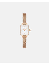 Daniel Wellington Quadro 15.4x18.2mm White Dial Women Analog Watch DW00100731