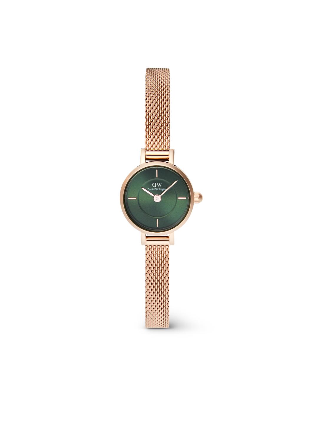 Daniel Wellington Petite 19mm Green Dial Women Analog Watch DW00100742