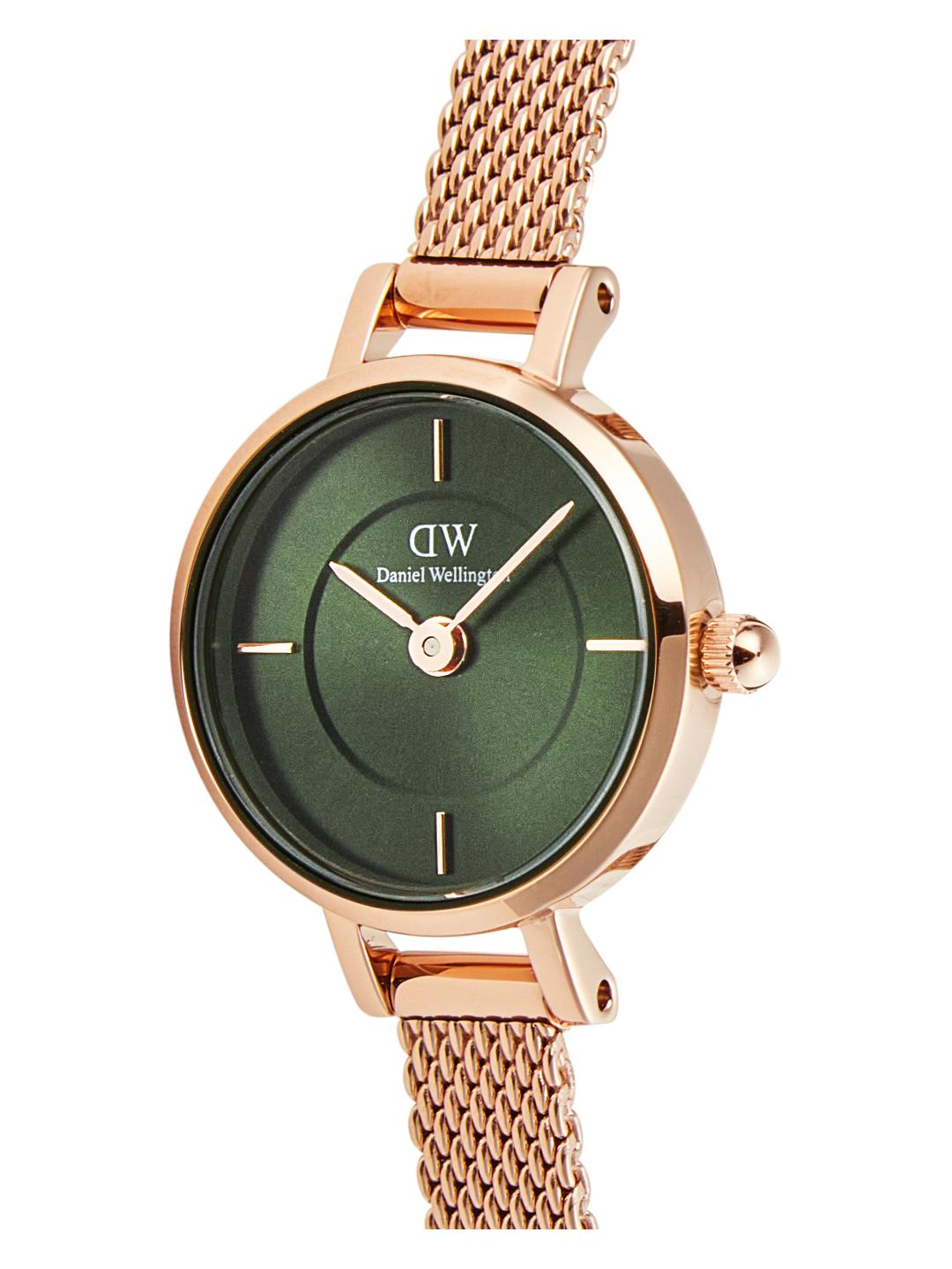Daniel Wellington Petite 19mm Green Dial Women Analog Watch DW00100742