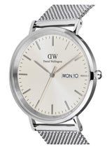 Daniel Wellington Classic Day Display Men 40 Sterling Gold Analog Watch DW00100828
