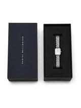 Daniel Wellington Jolie Chain Women 15.4x18.2 Silver Analog Watch DW00100834