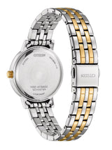 Citizen Quartz Women 31.2 mm Blue Dial Watch EL3106-59L