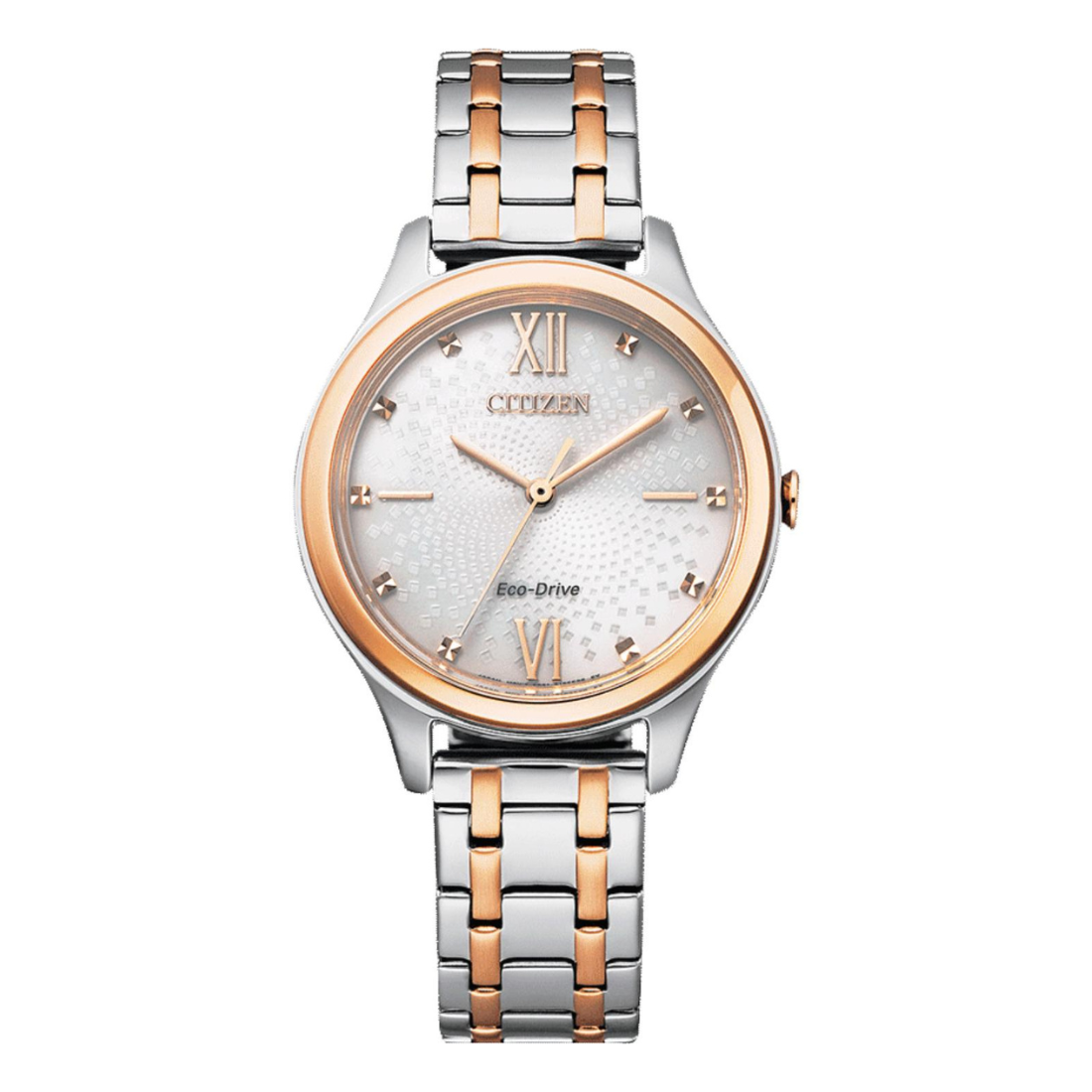 Citizen Eco-Drive Women 32 mm White Dial Watch EM0506-77A