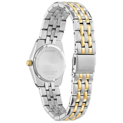 Citizen Ladies' Classic Corso Eco-Drive Watch, Stainless Steel, 3-Hand Date, Luminous Hands EW2299-50E