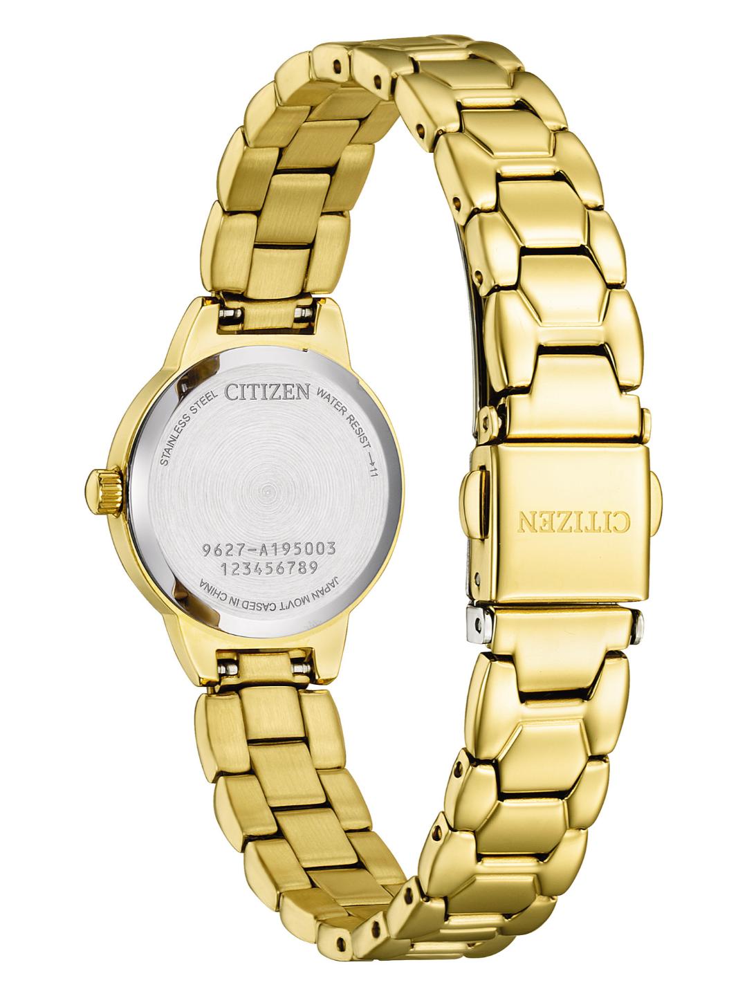 Citizen Quartz Women 24 mm White Dial Watch EZ7012-51D