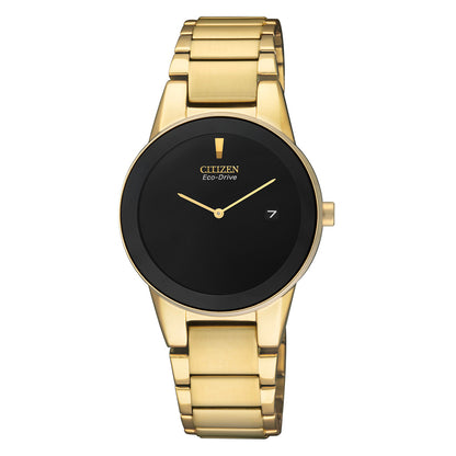 Citizen Axiom - Eco drive 29.5 mm Black Dial Women Watch- GA1052-55E