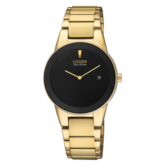 Citizen Axiom - Eco drive 29.5 mm Black Dial Women Watch- GA1052-55E