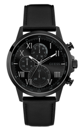 Guess 44 mm Mens Black/Gunmetal Multi function Watch GW0011G2