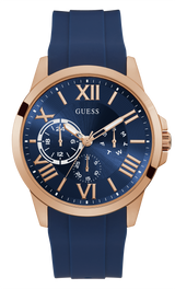 Guess 46 mm Mens Blue Multi function Watch GW0012G3