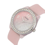 Guess 40 mm Pink Dial Women Watch GW0014L2M
