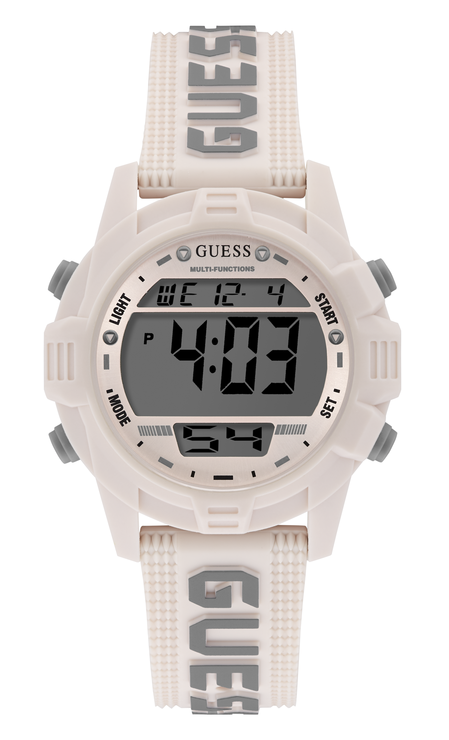 Guess 40 mm Women Tan Dial Digital Watch GW0015L4