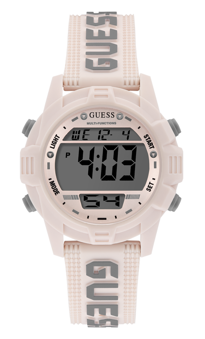 Guess Women Tan Dial Digital Watch - GW0015L4