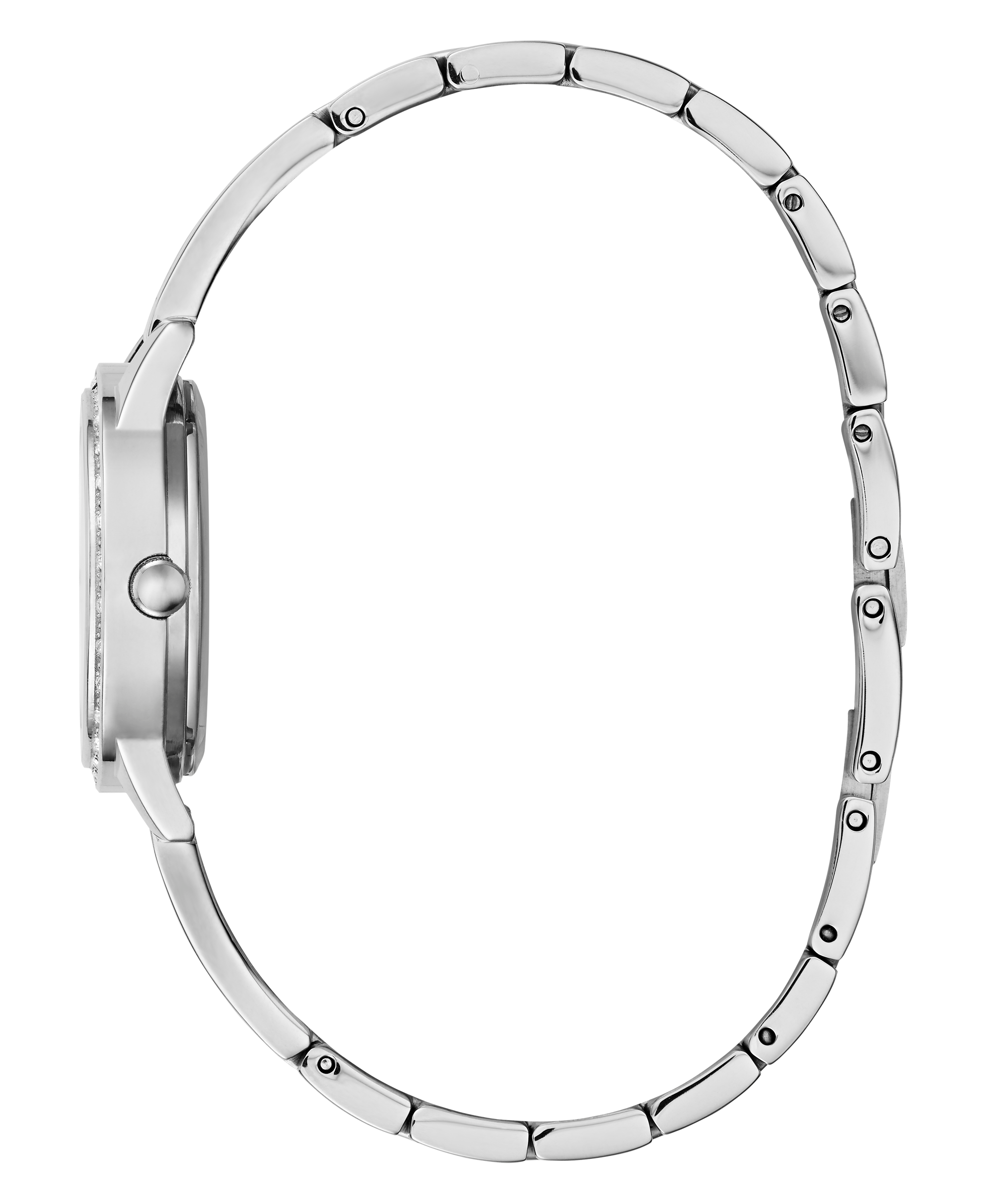 Guess 27 mm Women White Dial Analog Watch GW0025L1