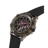 Guess Sporting Pink 48 mm Black Dial Men Analog Watch GW0032G2