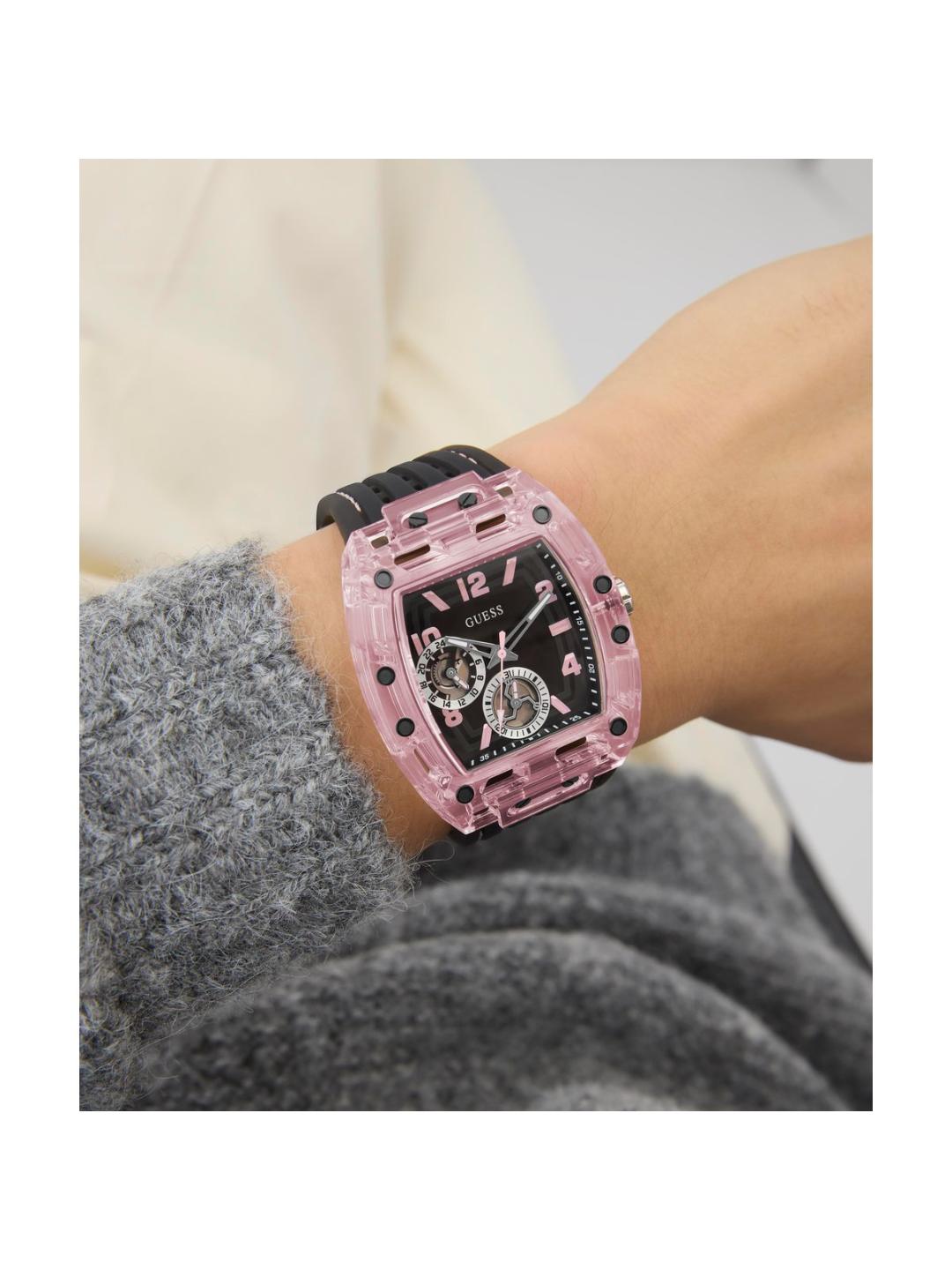Guess Trend Men 42 mm Black Dial Analog Watch GW0032G3