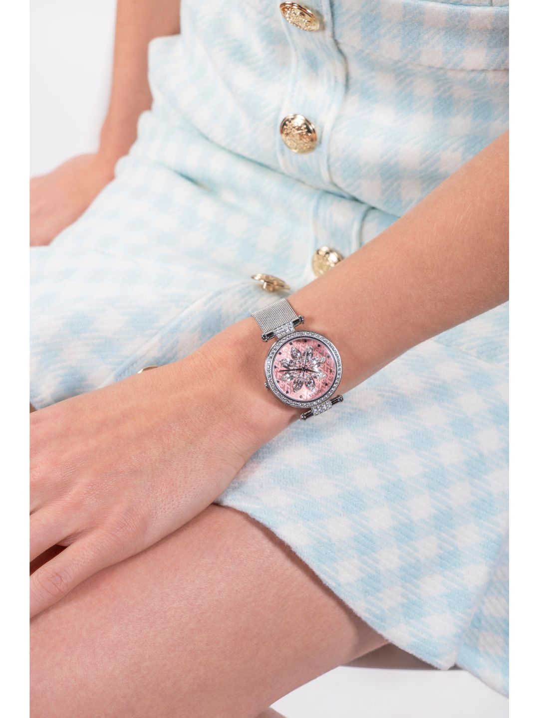 Guess Sparkling Pink Ladies Trend Watch GW0032L3
