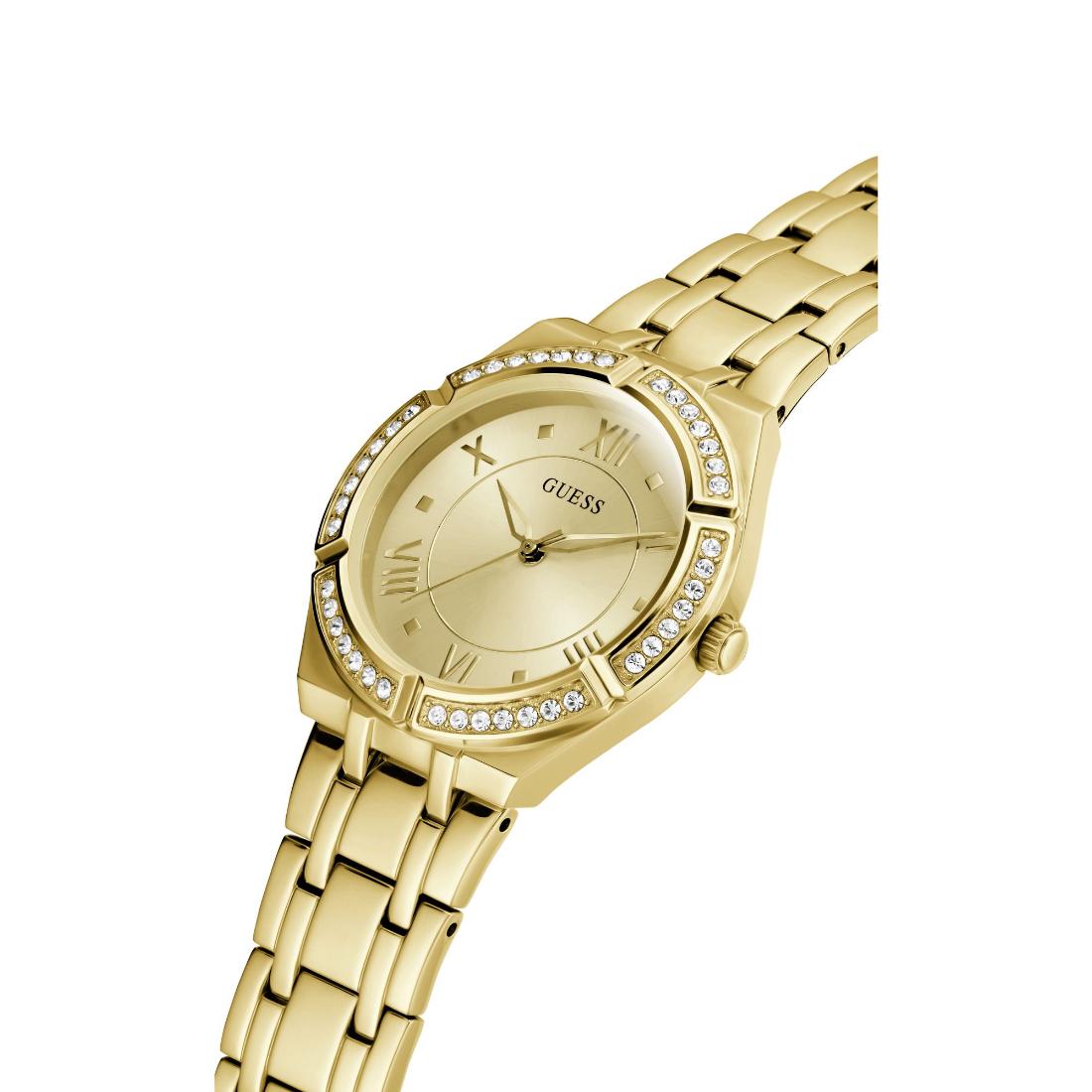 Guess Champagne Dial 36 mm Women Analog Watch GW0033L2