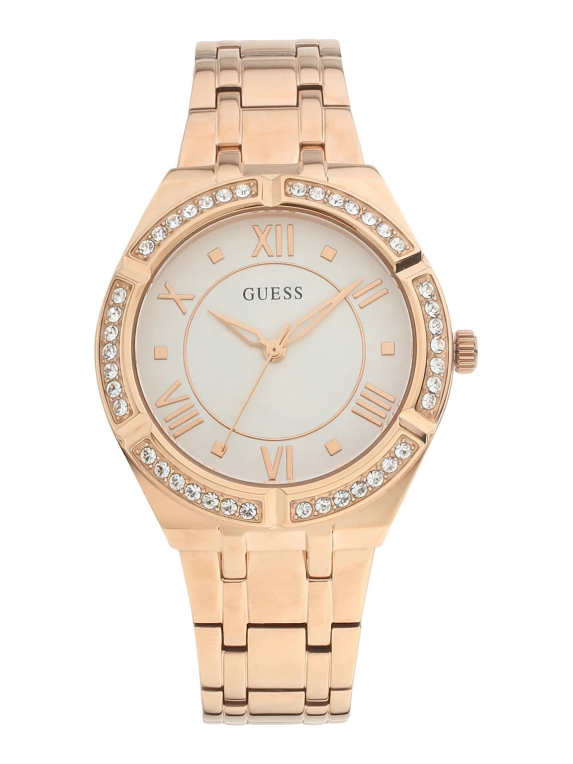 Guess Women 36 mm Quartz Analog Silver Dial Stainless Steel Strap Watch GW0033L3