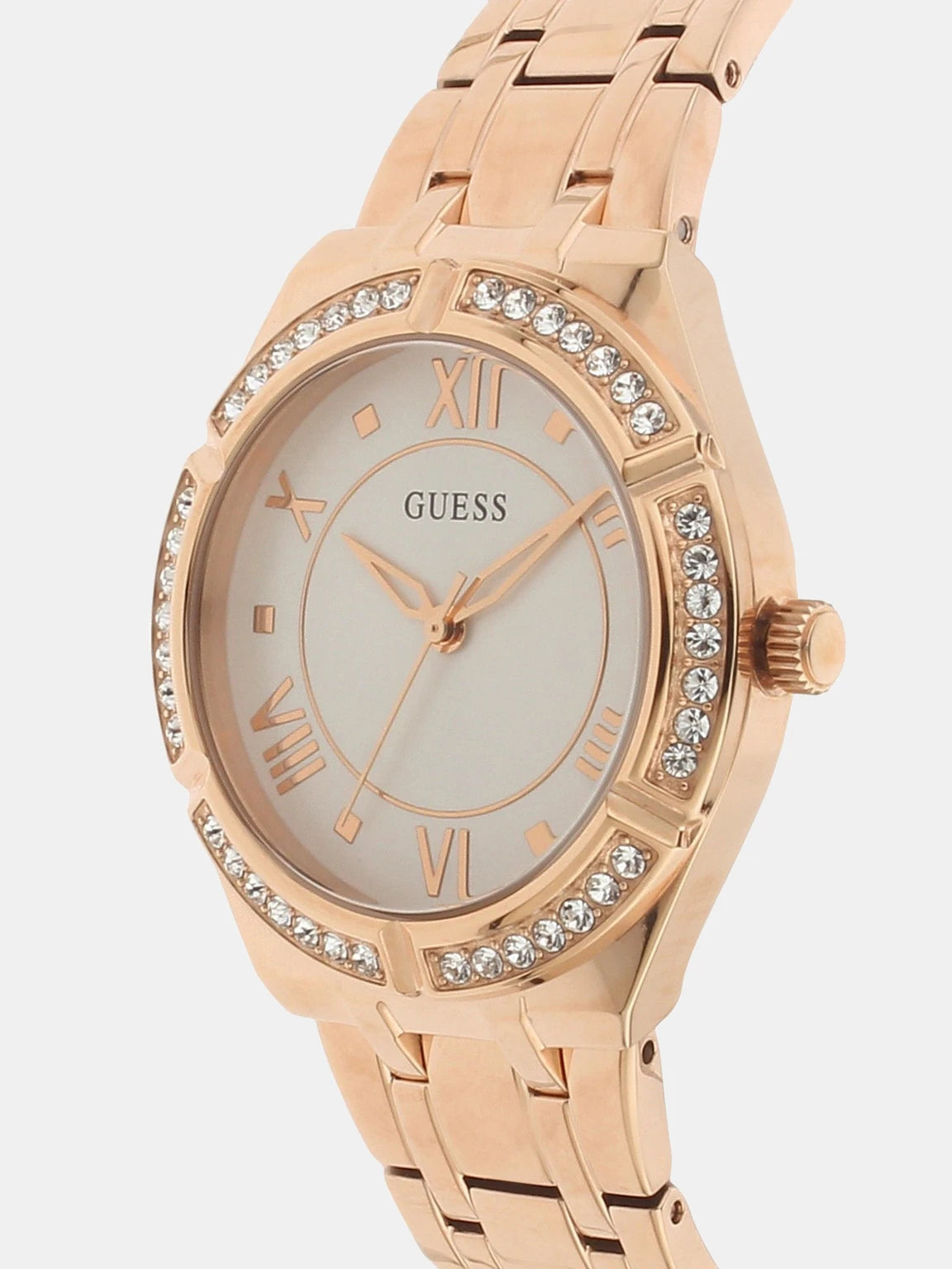 Guess Women 36 mm Quartz Analog Silver Dial Stainless Steel Strap Watch GW0033L3