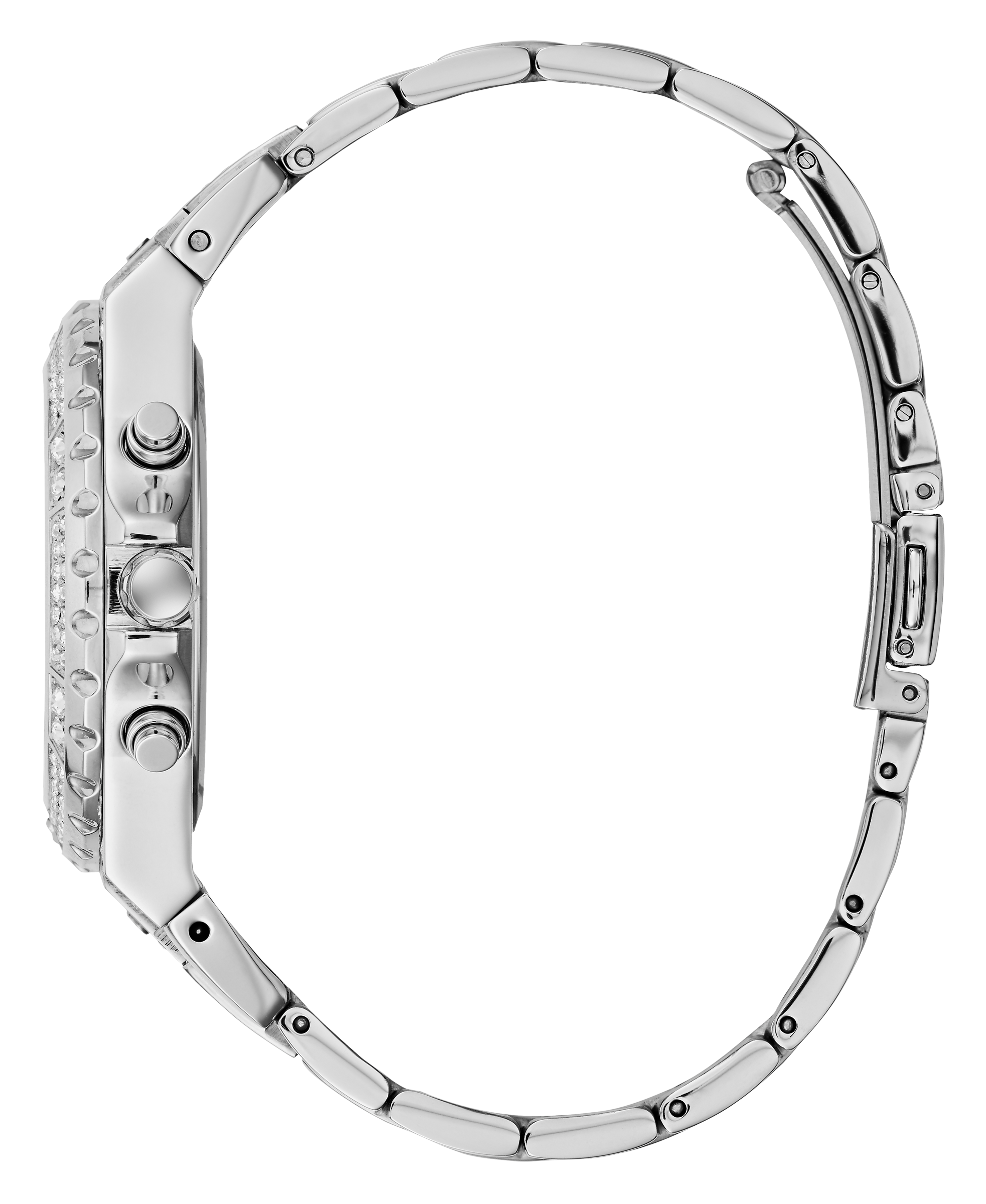 Guess 39 mm Ladies Silver Multi function Watch GW0037L1
