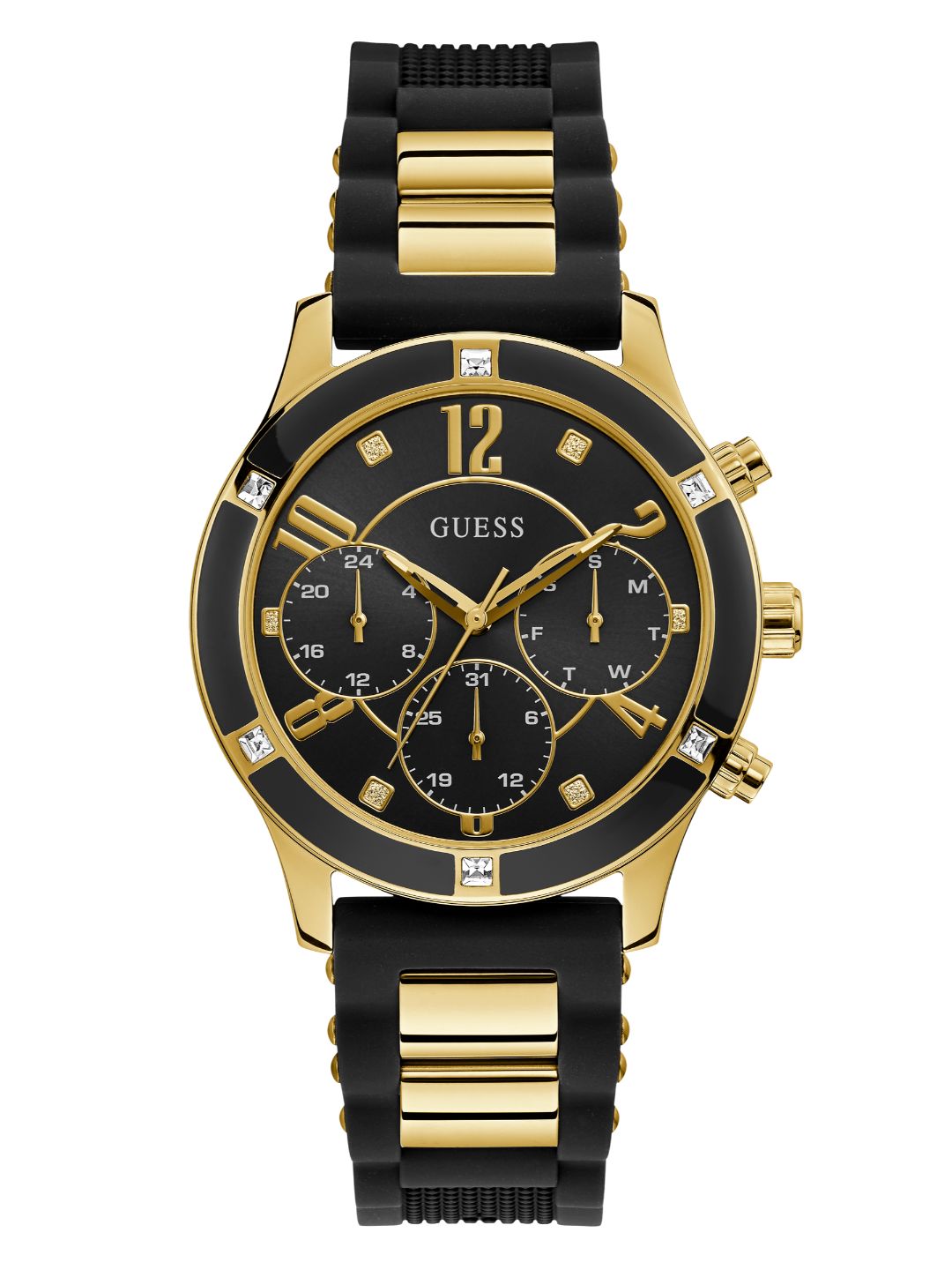 Guess Analog Black Dial Women's Watch GW0039L1