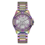 Guess Women 40 mm Size Silver Dial Round Analog Watch GW0044L1