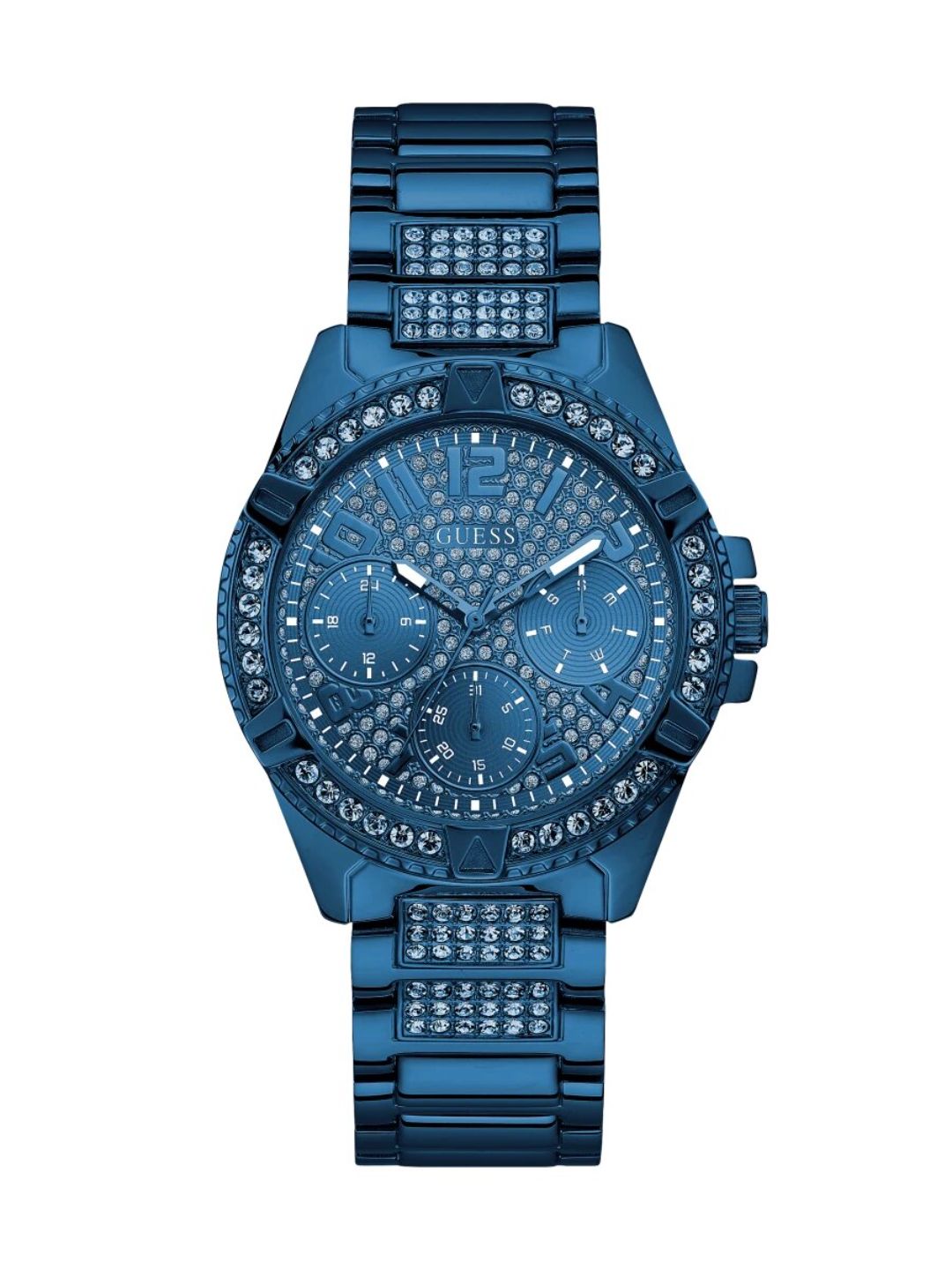 Guess Analog Blue Dial Women's Watch - GW0044L2