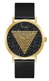 Guess 44 mm Mens Gold Analog Watch GW0049G2