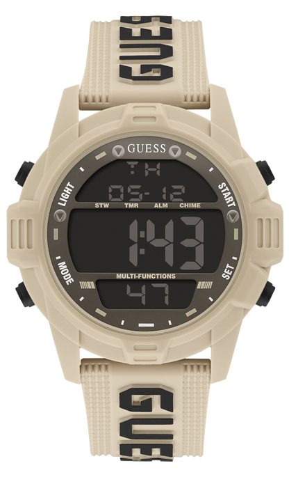 Guess Men Black Dial Digital Watch - GW0050G5