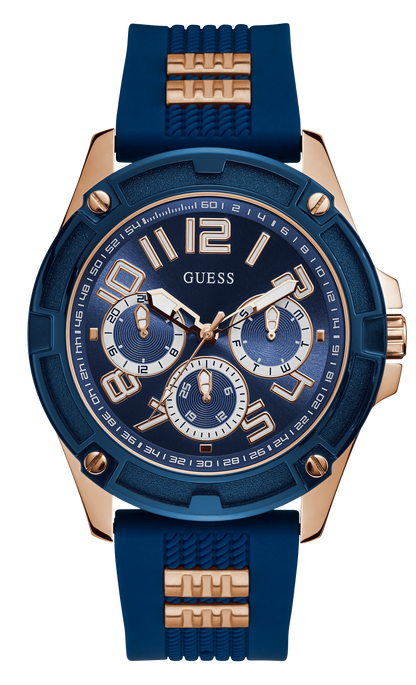 Guess Men Blue Dial Analog Watch - GW0051G3