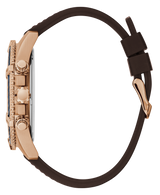 Guess 48 mm Mens Rose Gold/Brown Multi function Watch GW0053G4