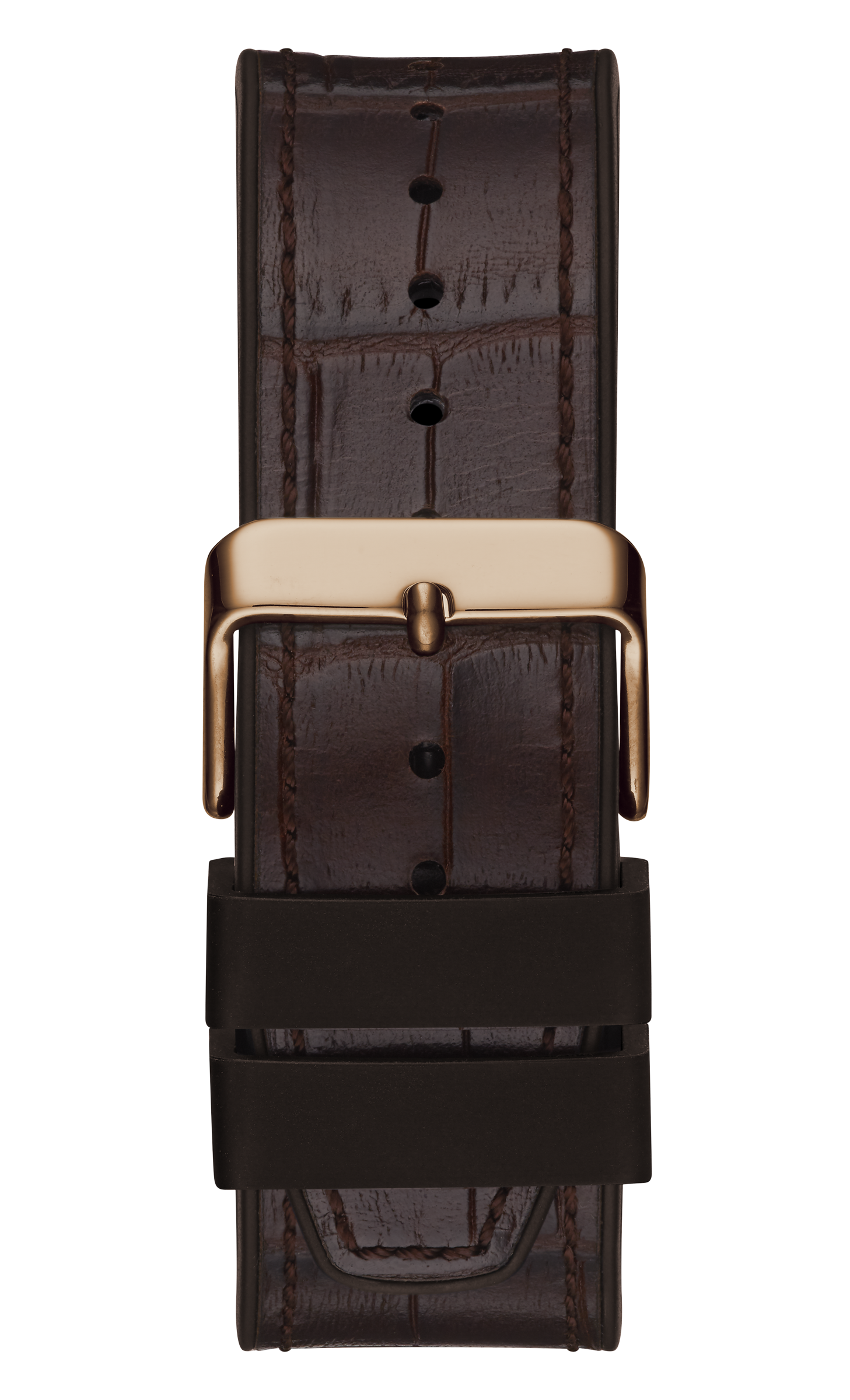 Guess 48 mm Mens Rose Gold/Brown Multi function Watch GW0053G4