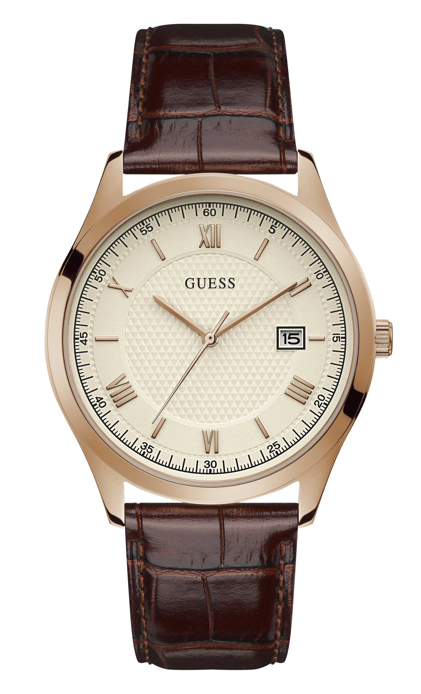 Guess 42 mm Men White Dial Analog Watch GW0065G1