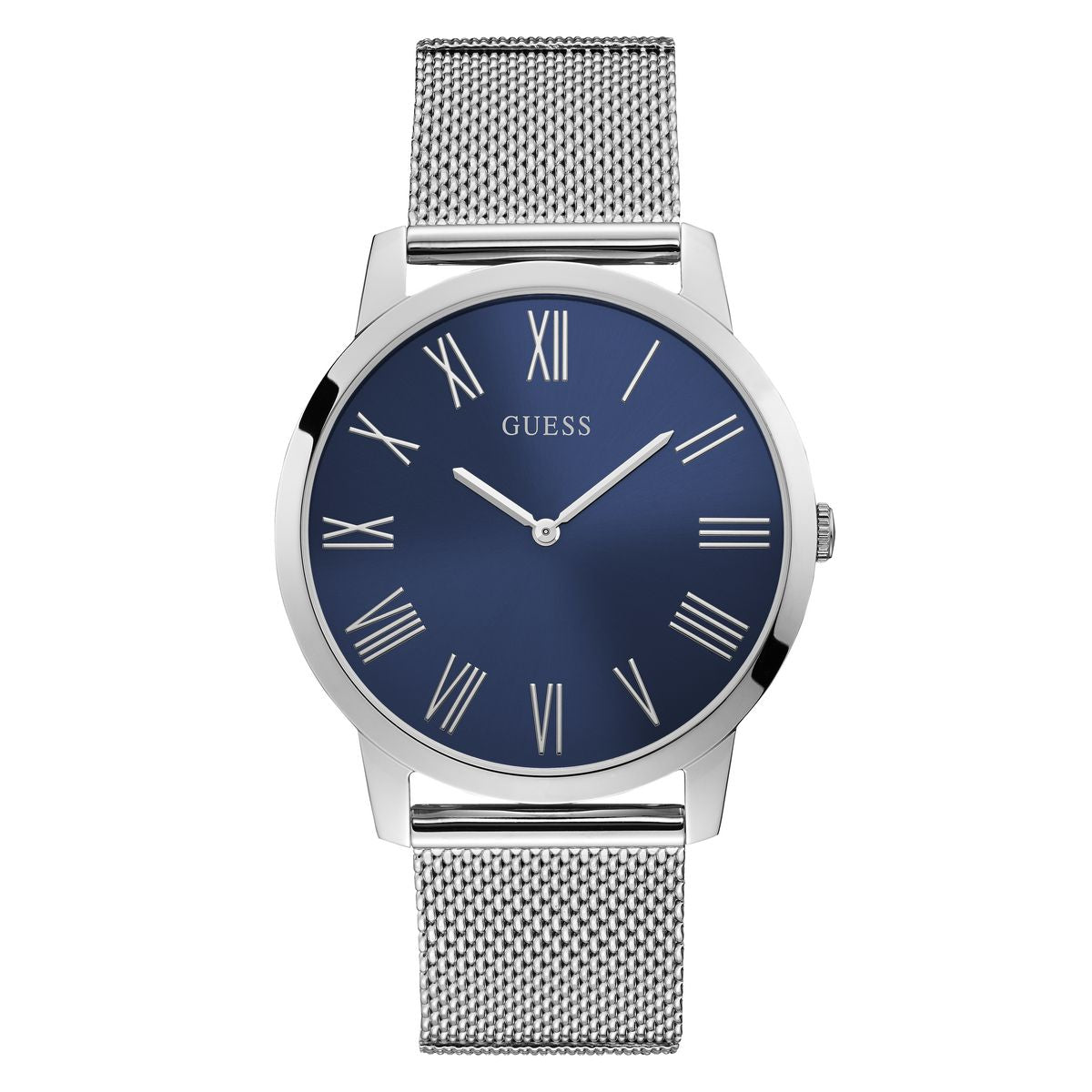 Guess Blue Dial Men Analog Watch
