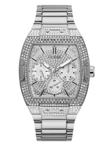 Guess Mens Trend Silver Watch GW0094G1