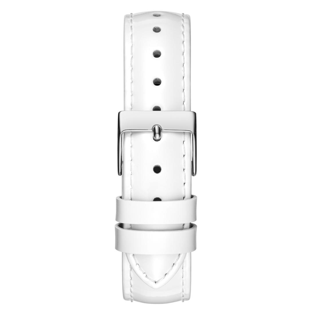 Guess Women 36.5 mm Size White Dial Analog Watch - GW0098L1