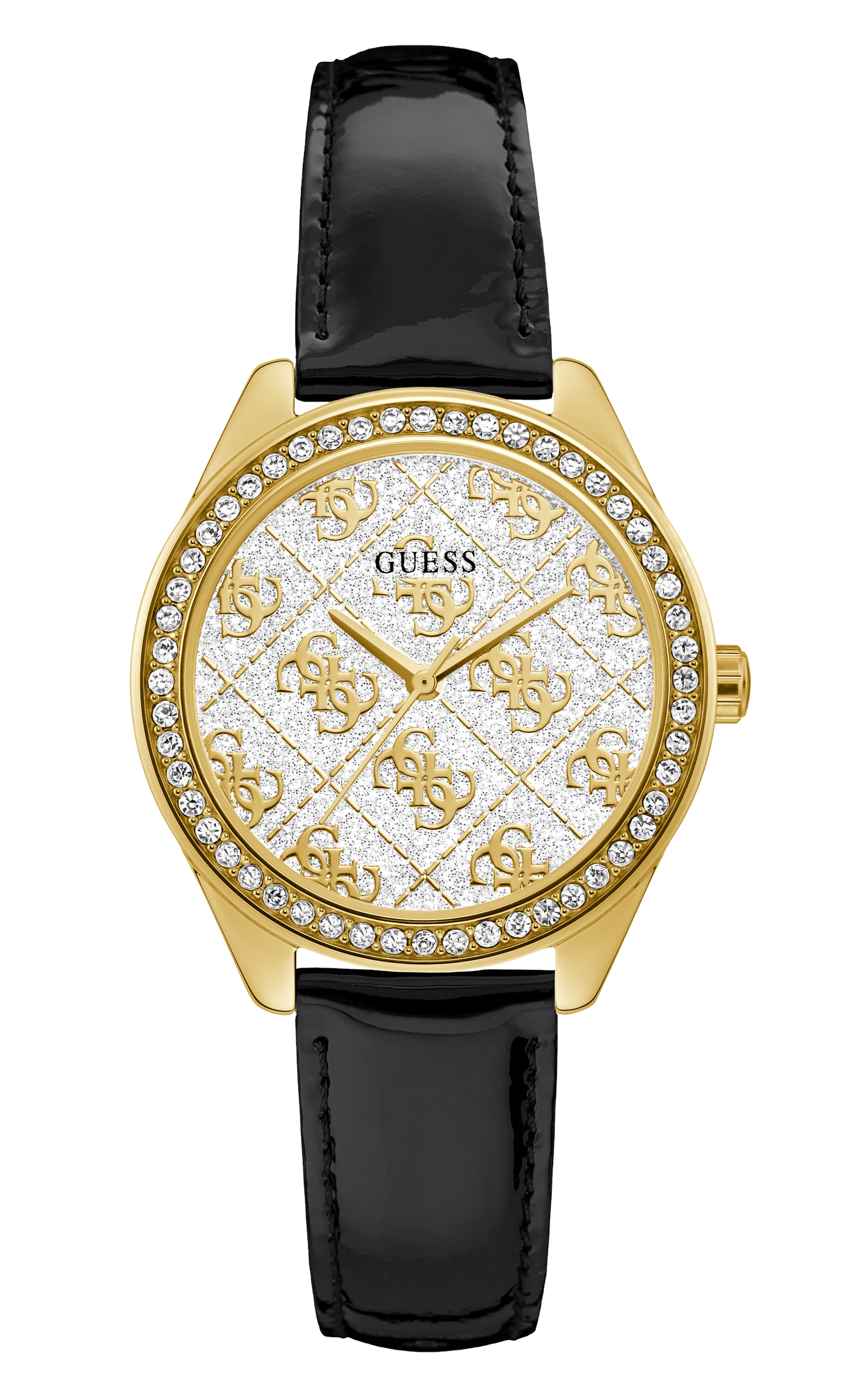 Guess Ladies Black/Gunmetal Analog Watch - GW0098L3