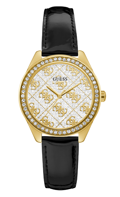 Guess Ladies Black/Gunmetal Analog Watch - GW0098L3