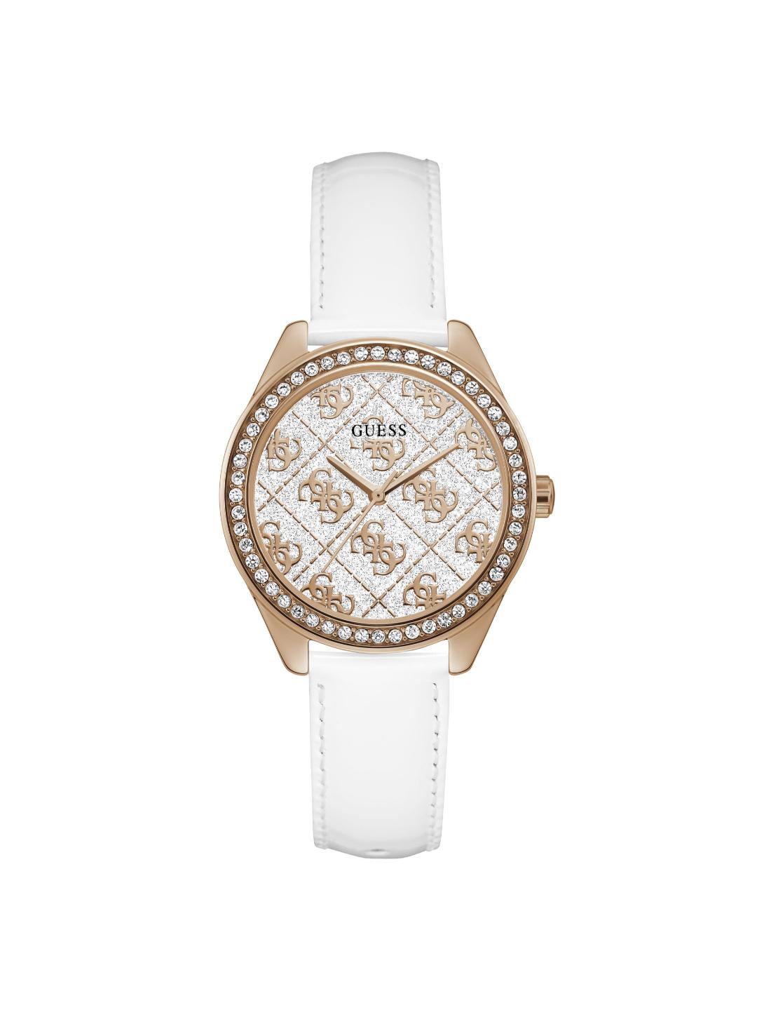 Guess Trend 36.5 mm White Dial Analog Women Watch GW0098L4