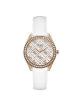Guess Trend 36.5 mm White Dial Analog Women Watch GW0098L4