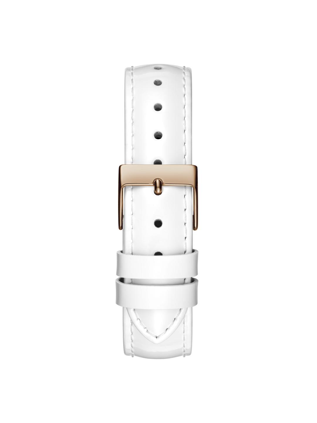 Guess Trend 36.5 mm White Dial Analog Women Watch GW0098L4