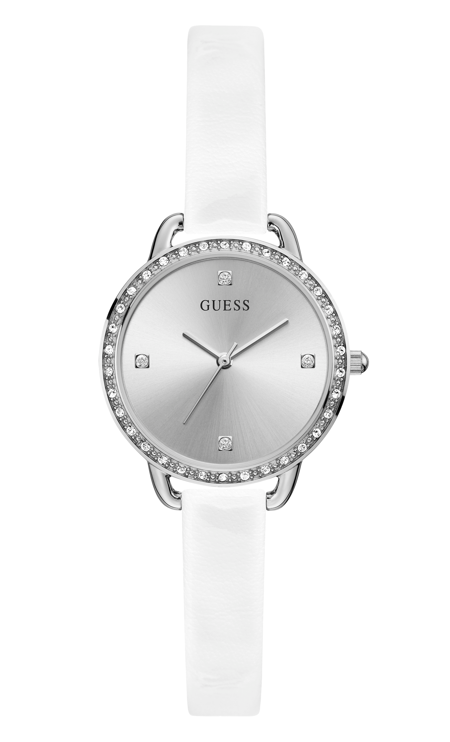 Guess 30 mm Women Silver Dial Analog Watch GW0099L1