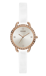 Guess 30 mm Women White Dial Analog Watch GW0099L4