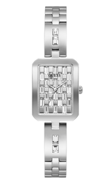 Guess 22 mm Women Silver Dial Analog Watch GW0102L1