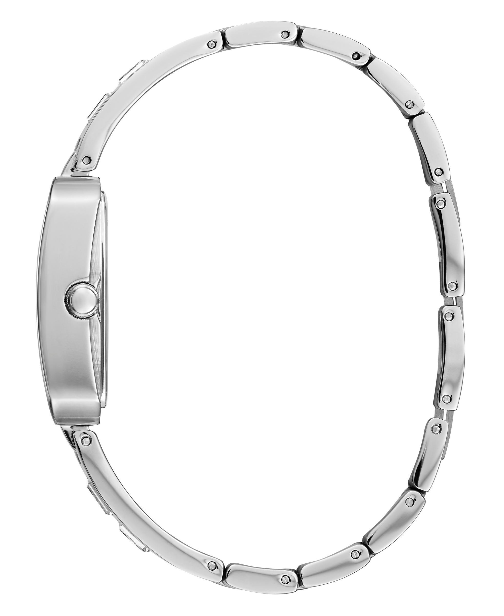 Guess 22 mm Women Silver Dial Analog Watch GW0102L1
